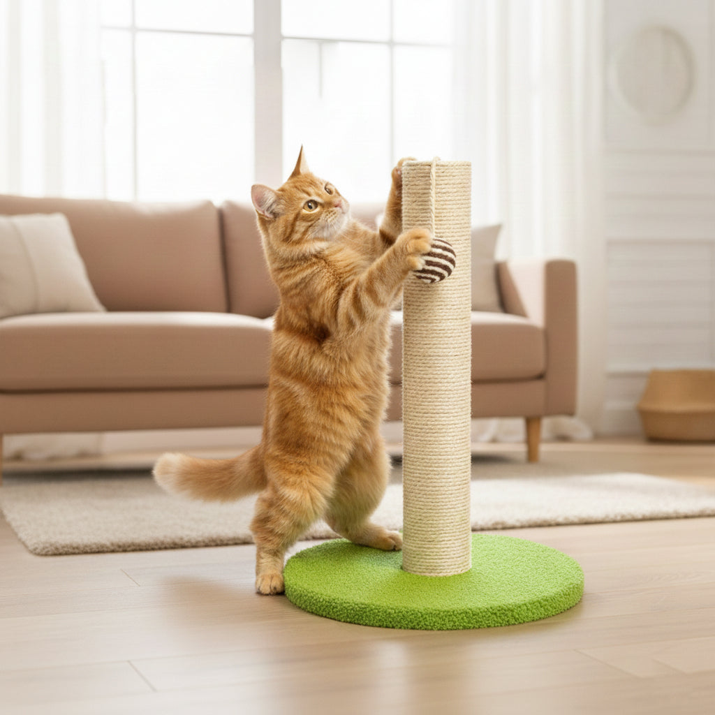 Natural Sisal Sculptural Scratcher