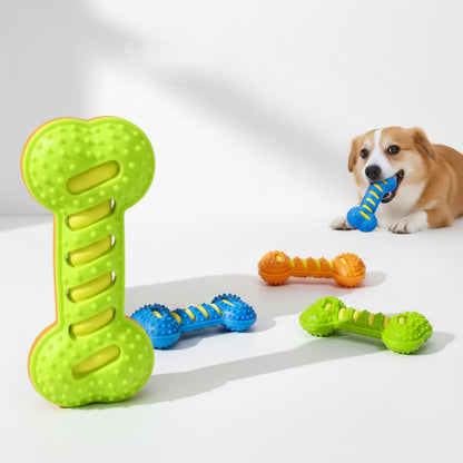 Dual-Layer Squeaky Dental Bone