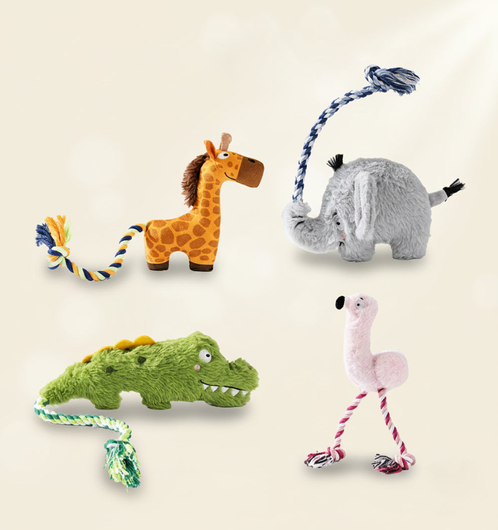 Interactive Plush Squeaky