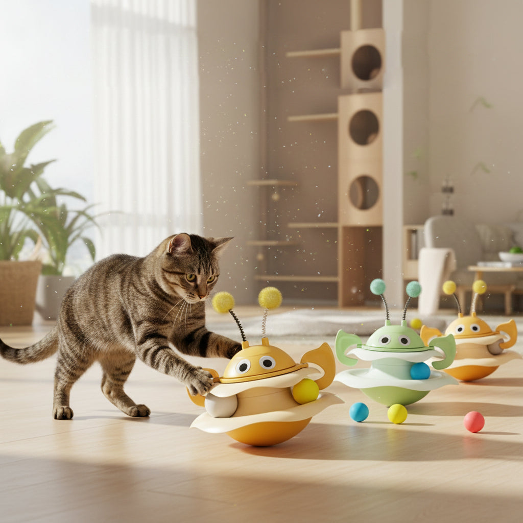 Interactive Tumbler Track Toy